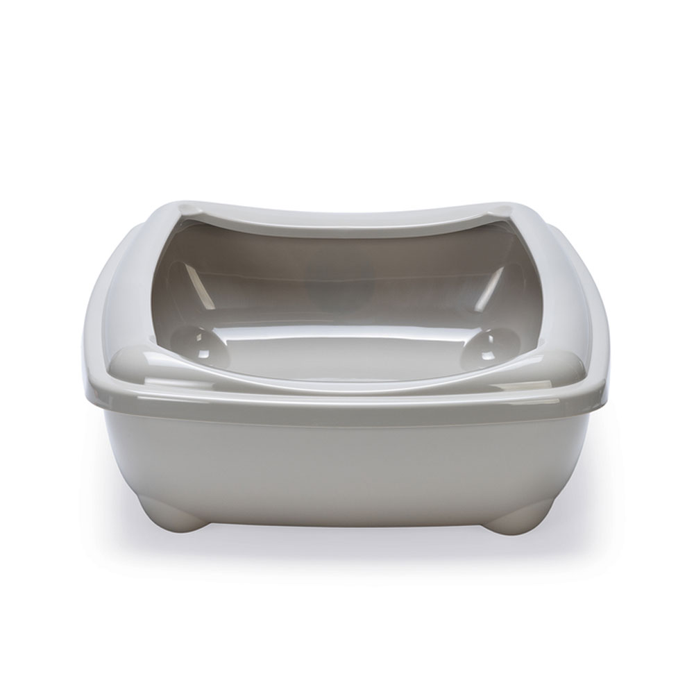 Karlie Katzentoilette mit Rand Arist-O-Tray - grau 50 x 38 x 14 cm
