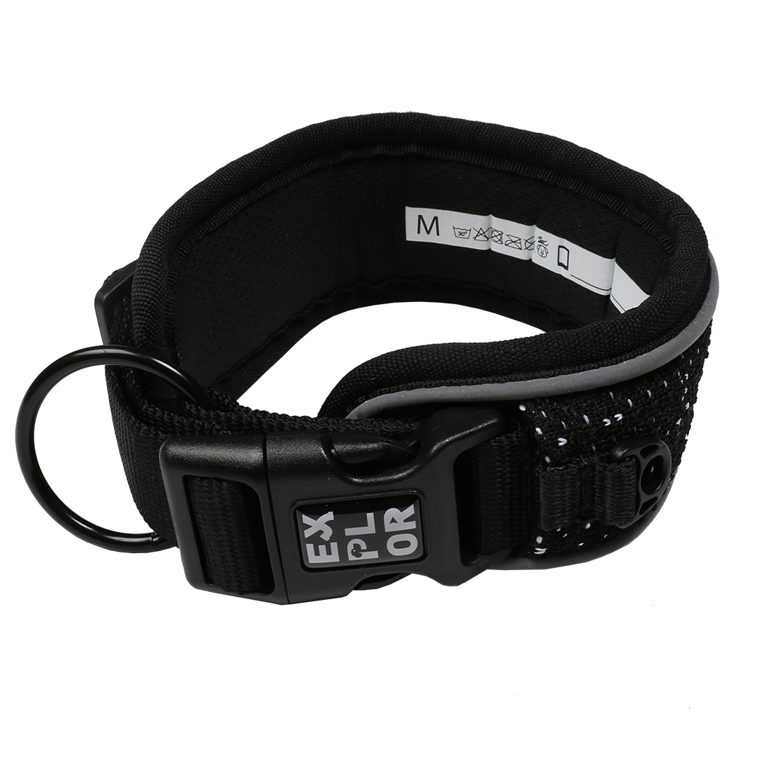 Duvoplus EXPLOR Ultimate Fit Control Halsband Fashion - granite black M - 39-44cm