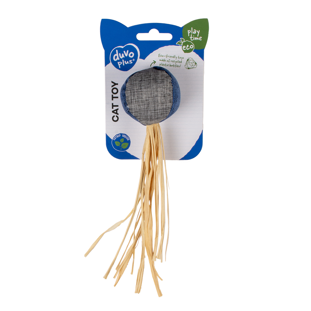 Duvoplus Cat Toy ECO Navy Ball 