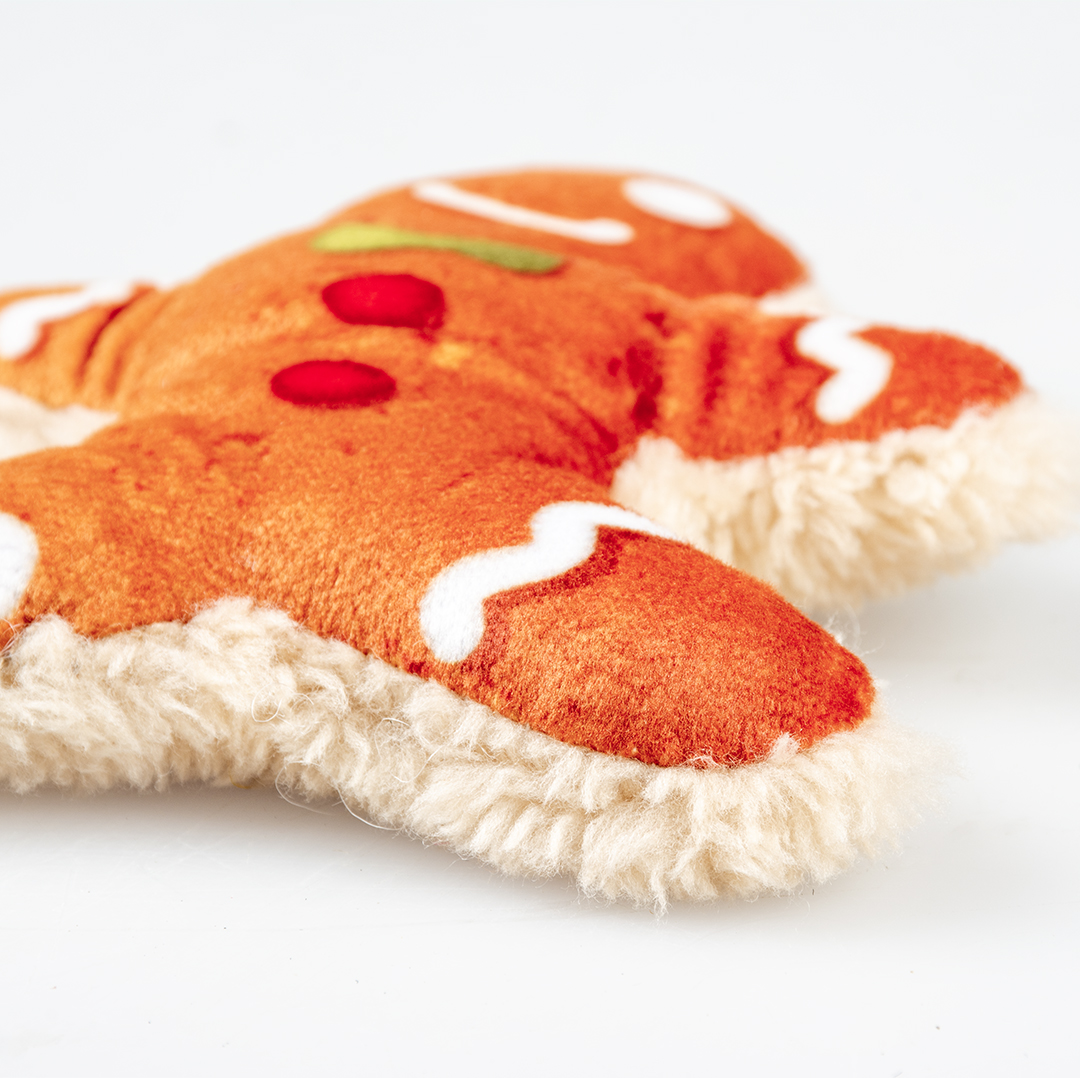 Duvoplus Xmas Fluffy Lebkuchenmann mit Catnip 