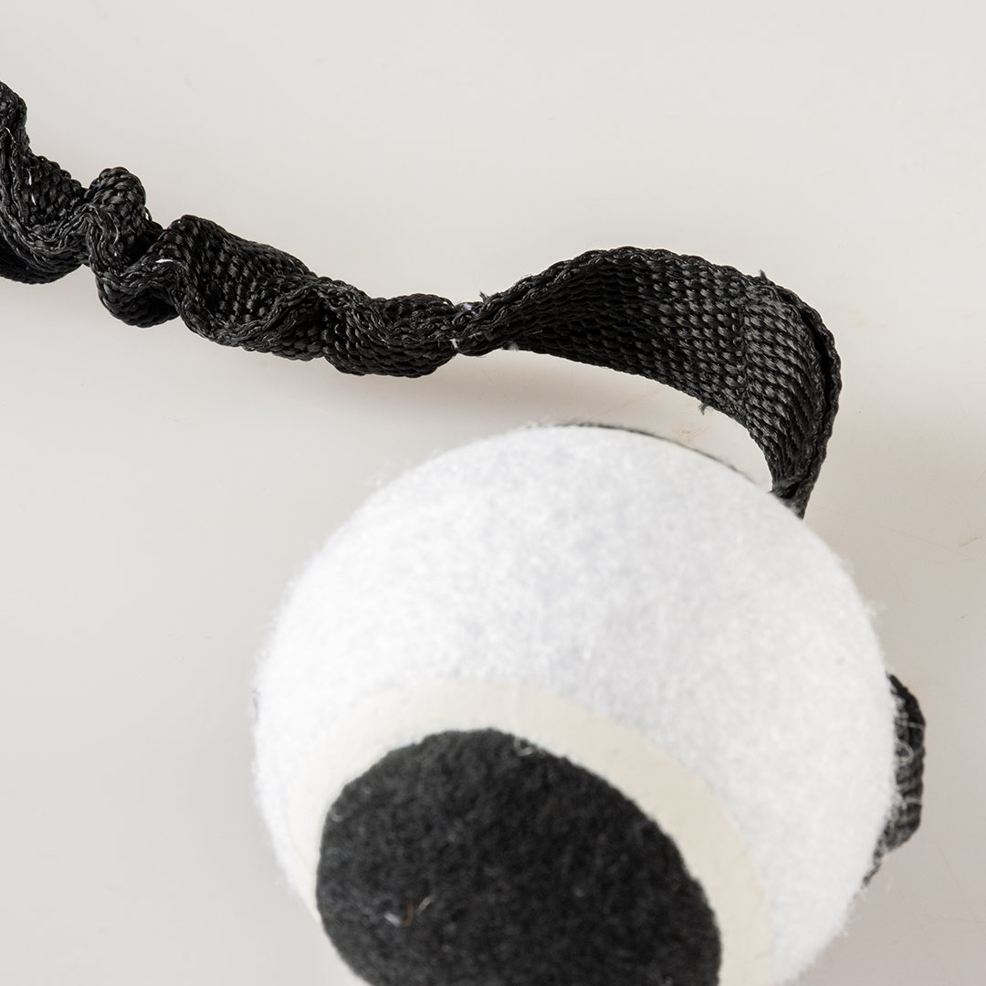 Duvoplus Tug 'n play Ball - schwarz 