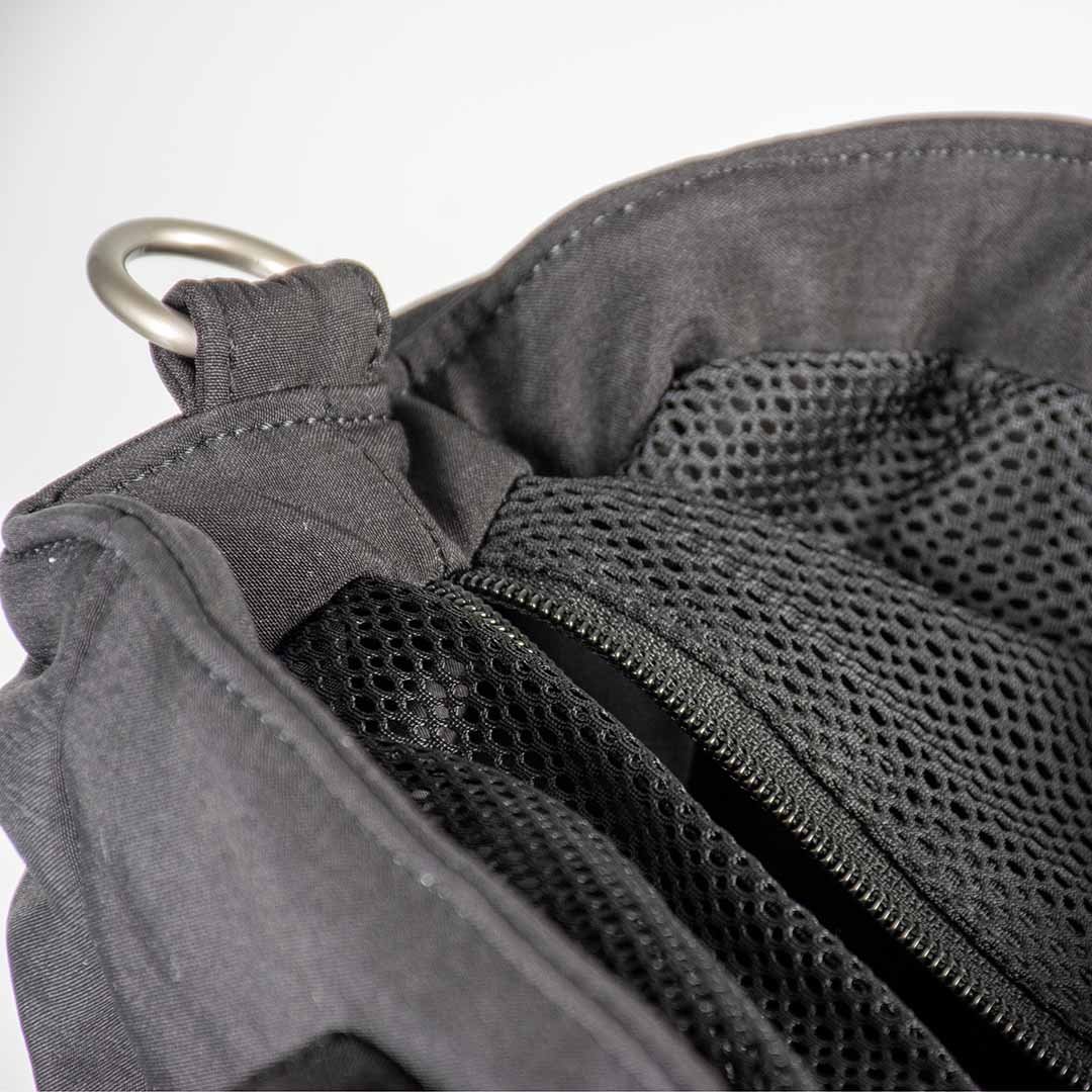 Duvoplus Tragetasche Trail 2-in-1 - schwarz 