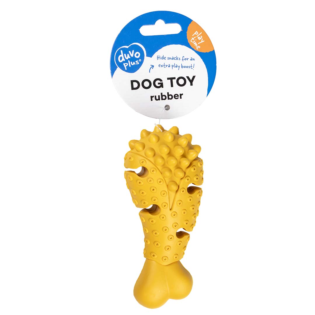 Duvoplus Futterspielzeug Griplay Drumstick - Gelb 