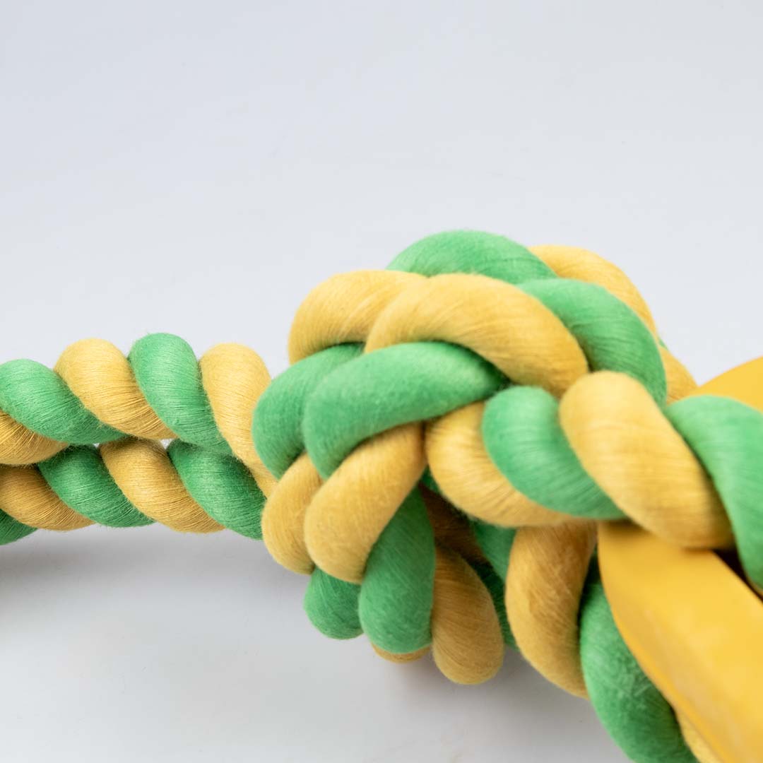 Duvoplus Rubrop Zerrseil mit Stick - gelb 