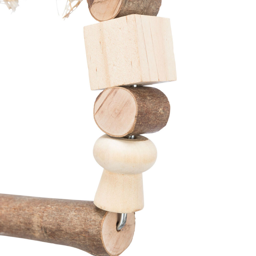 Trixie Bogenschaukel mit Holzklötzen Klein