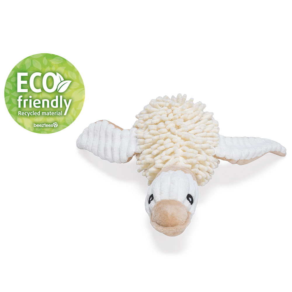 Beeztees Eco Hundespielzeug Ente Jago - geräuschlos 