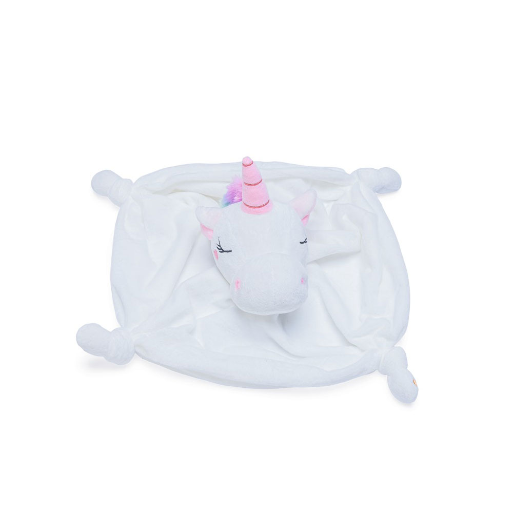 Beeztees Puppy Kuscheltuch Einhorn 