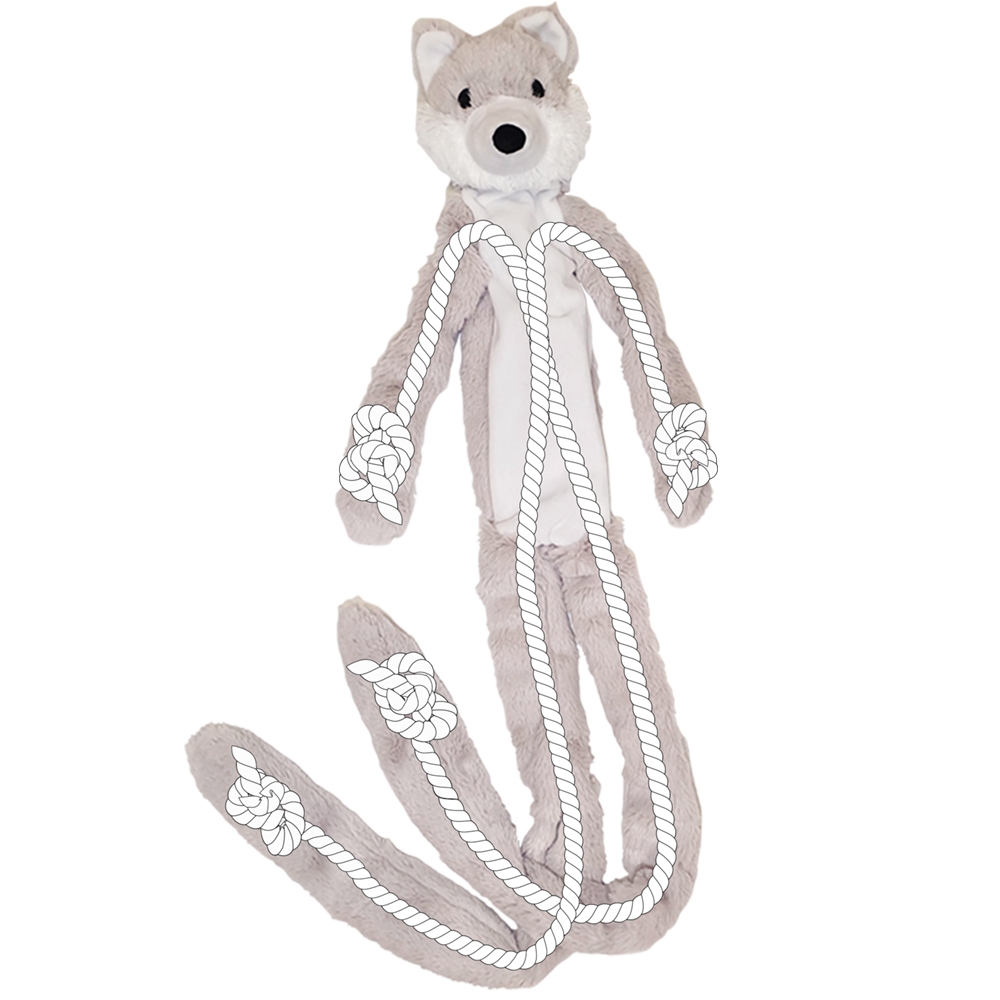 Nobby Plüschtier Long Wolf - 105cm 
