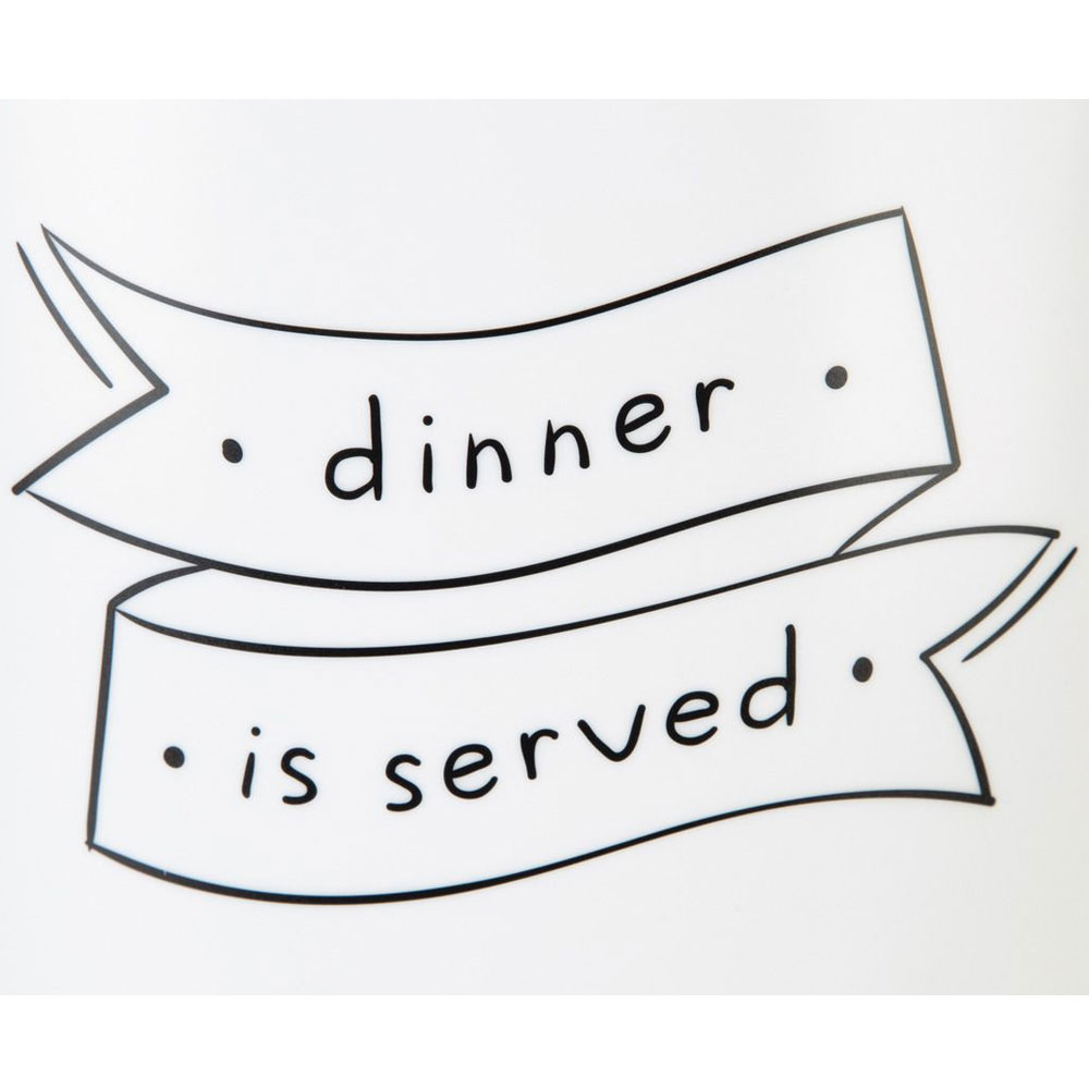 Curver Futtercontainer Hund Dinner is served 