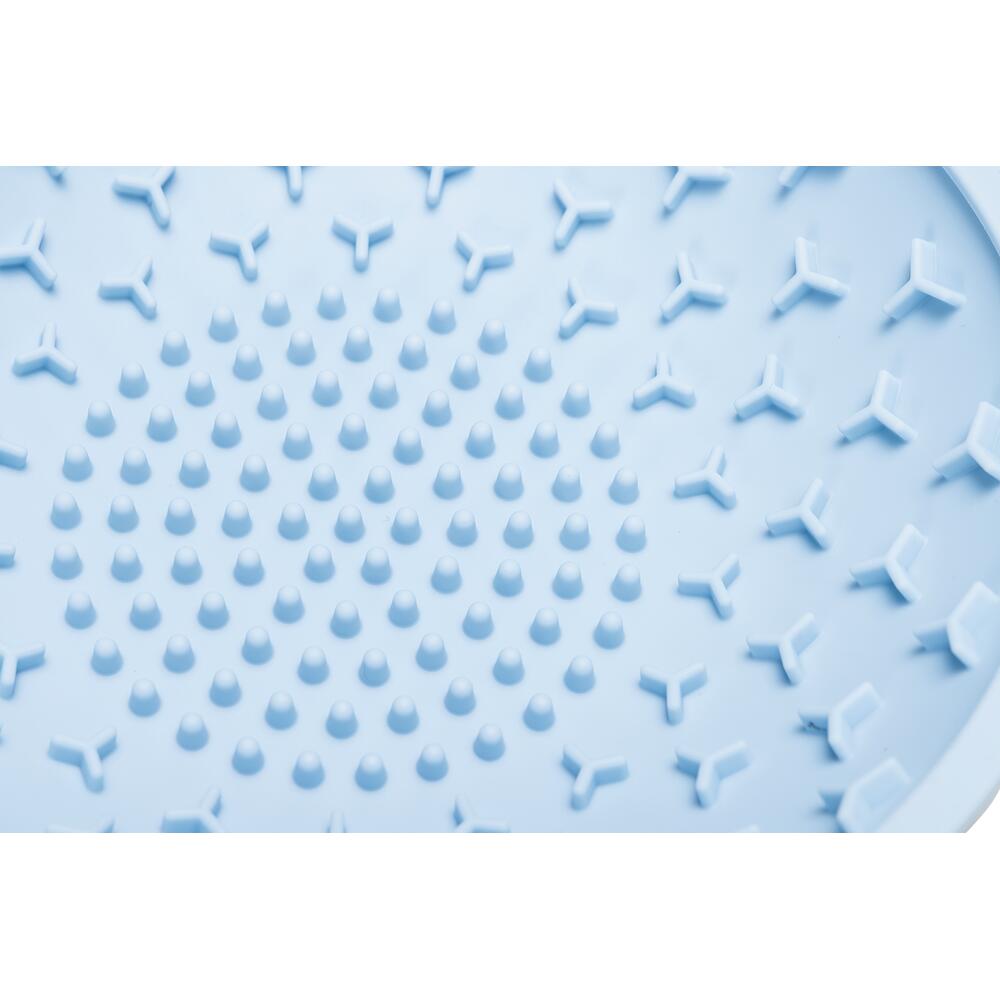 Beeztees Leckmatte Schale - hellblau 