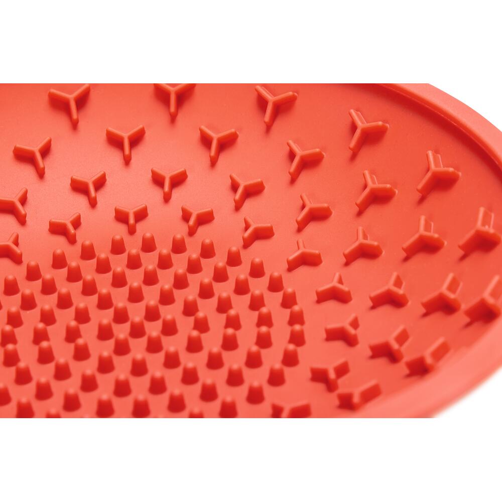 Beeztees Leckmatte Schale - rot 