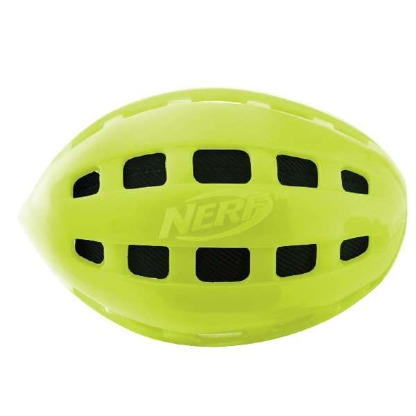 NERF DOG TPR Crunchable Sqeak Football 