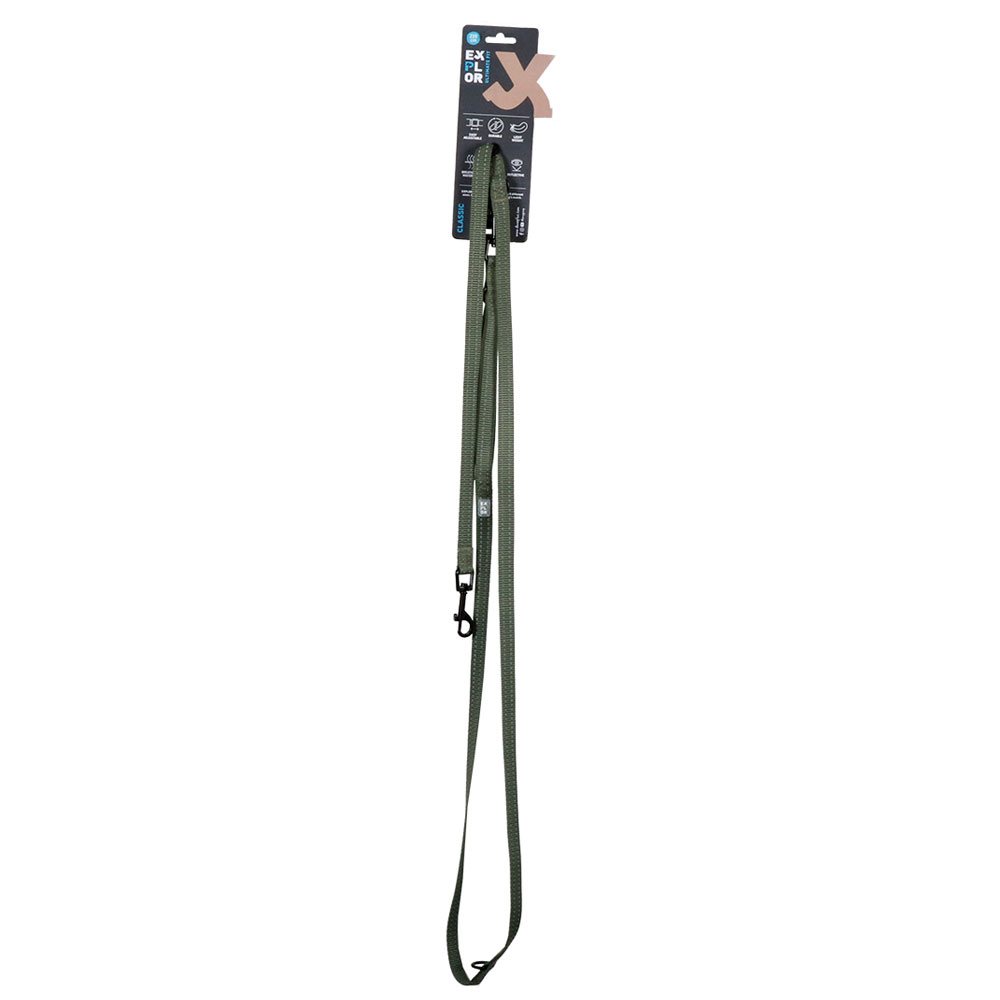 Duvoplus Trainingsleine EXPLOR Ultimate Fit Classic - Undercover Green 220cm - 25mm