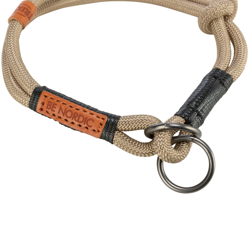 Trixie BE NORDIC Zug-Stopp-Halsband - sand 