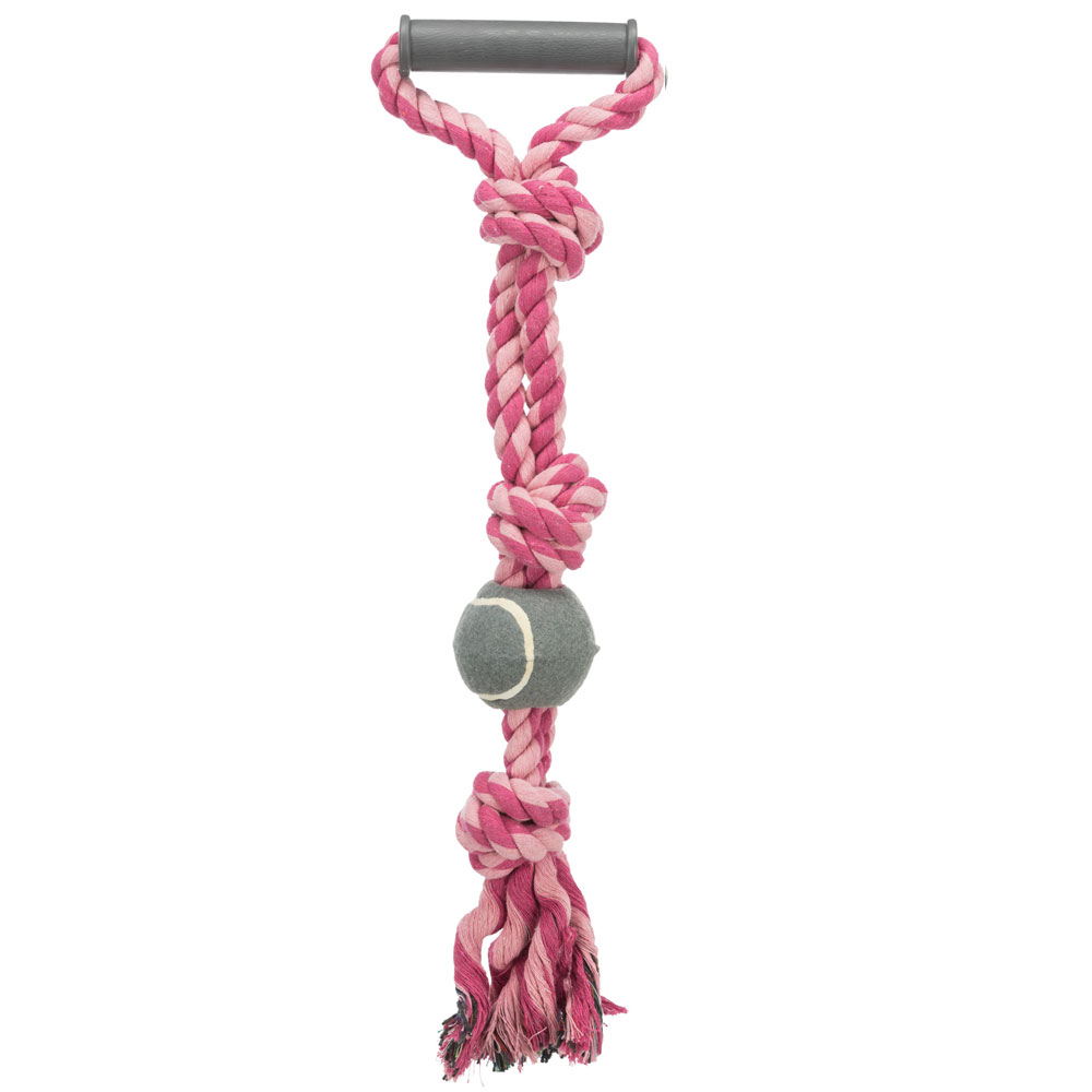 Trixie Spieltau mit Tennisball - 50 cm 