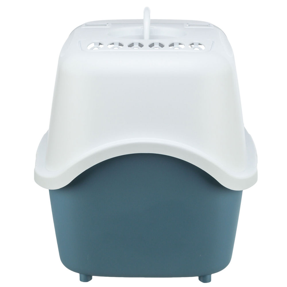 Trixie Katzentoilette Vico Easy Clean blaugrau/weiß