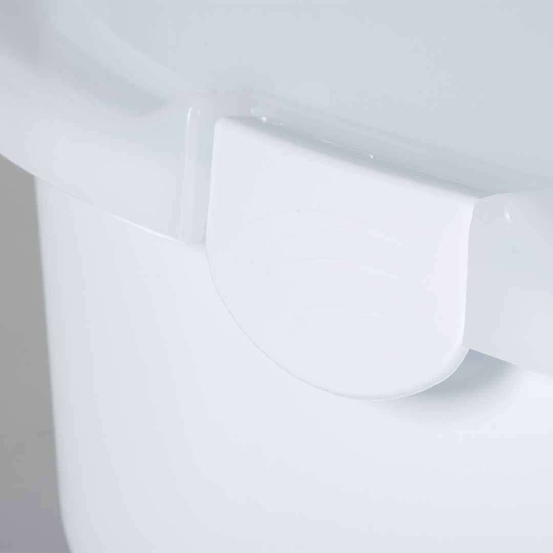 EBI Katzentoilette Eclipse M - transparent/weiß 