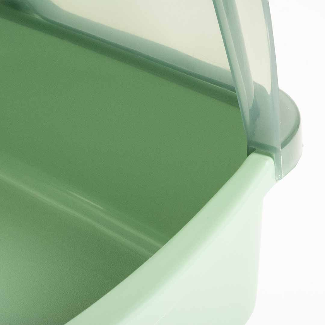 EBI Katzentoilette Eclipse M - transparent/grün 