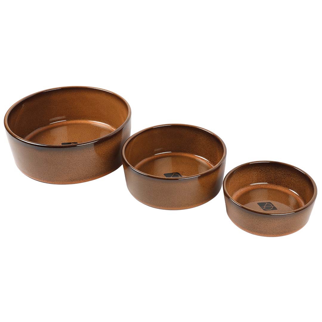D&D Trendy Napf Jasper terracotta 