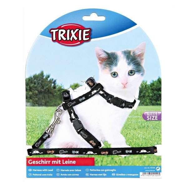 Trixie Kätzchen-Garnitur mit Katzenmotiv 