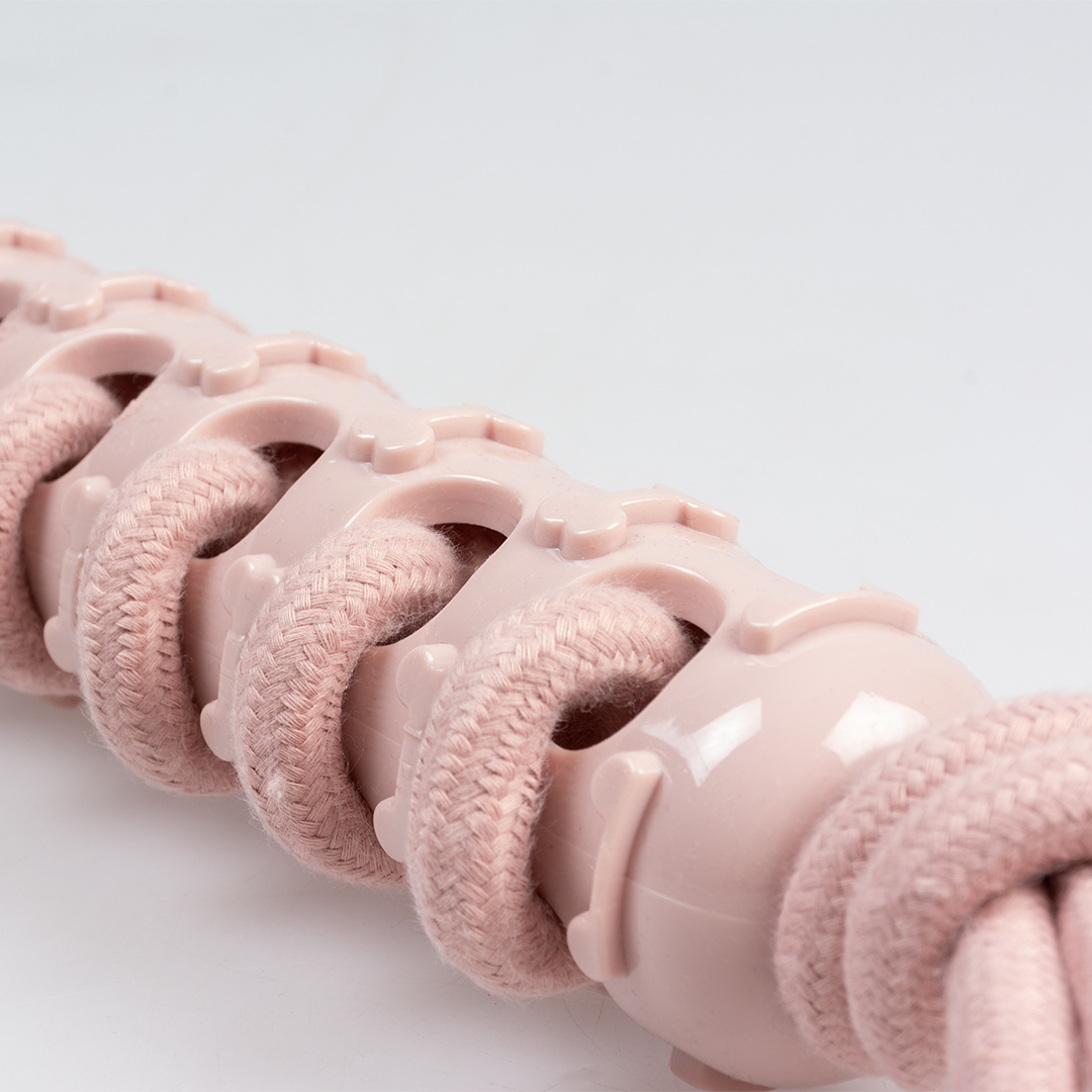 Duvoplus Seilstock mit Gummi & Schlaufe - rosa 