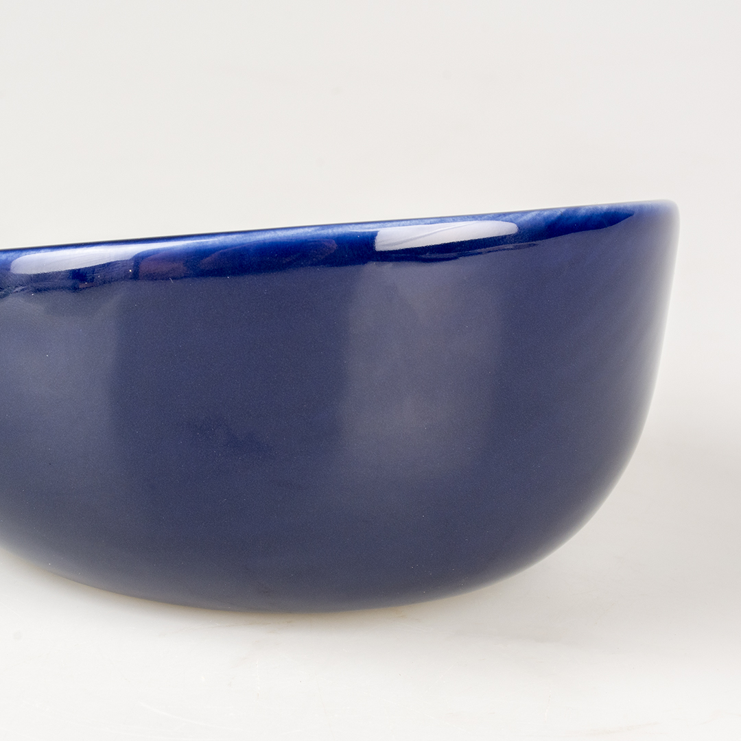 Duvoplus Futternapf Stone Obliq - blau/gold 