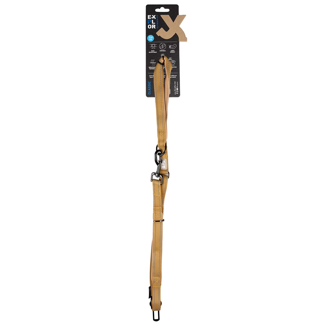 Duvoplus Trainingsleine EXPLOR Ultimate Fit Classic - honey gold 