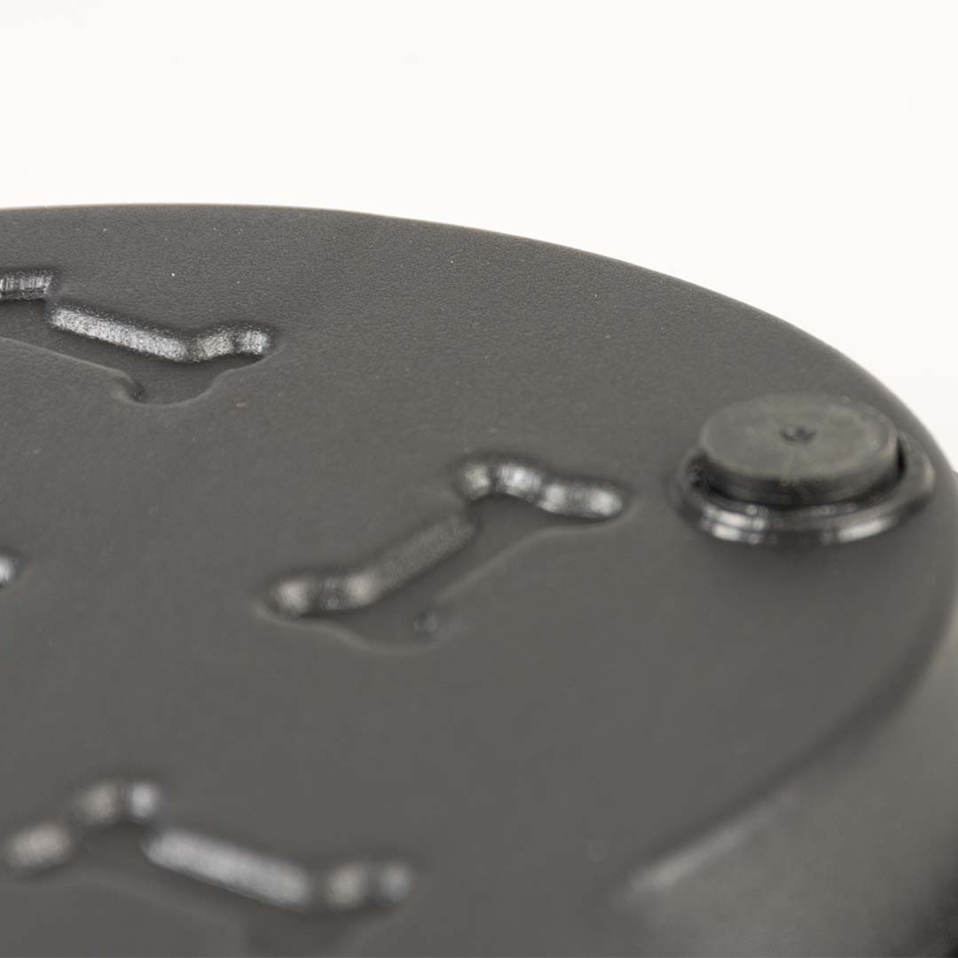 Duvoplus Napfunterlage Knochen ECO - schwarz 