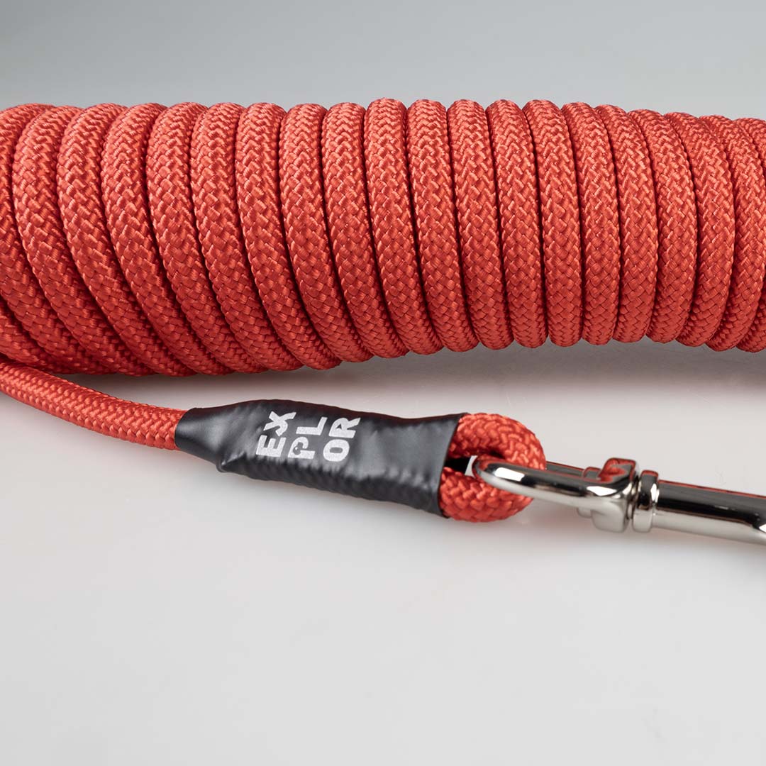 Duvoplus EXPLOR Trackingleine Classic rund - rot 
