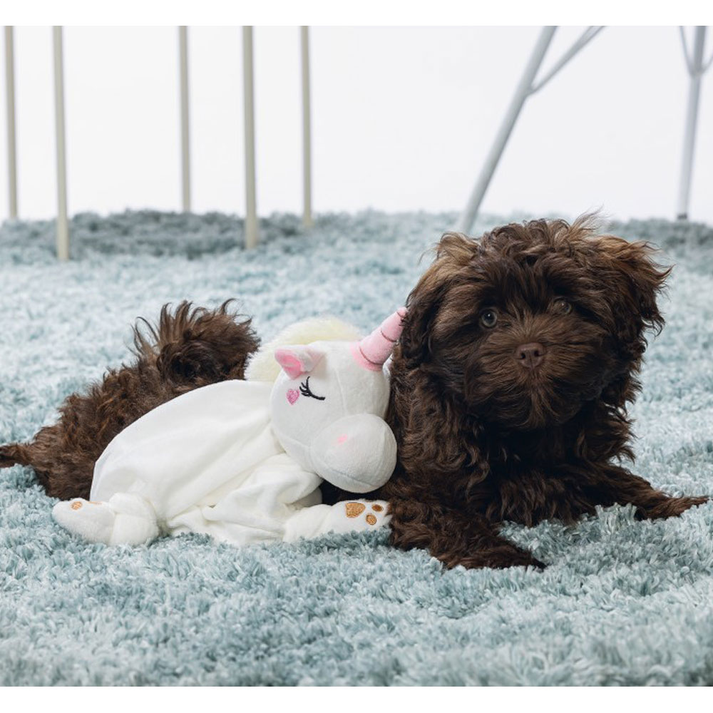 Beeztees Puppy Kuscheltuch Einhorn 