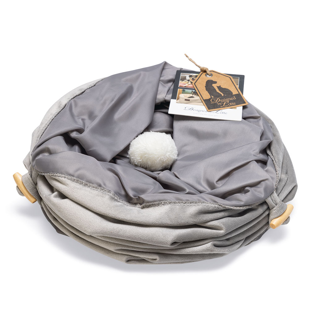 Designed by Lotte Katzentunnel Cylla - 65 x 25 cm Grau