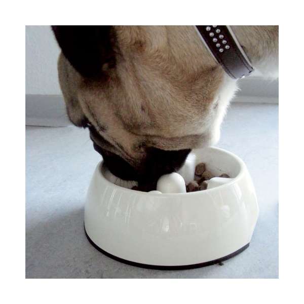 DOGIT Go-Slow Anti-Schling-Napf Schwarz 300 ml 