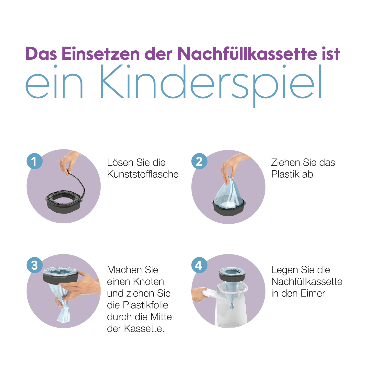 LitterLocker by Litter Genie XL-Nachfüllkassette 