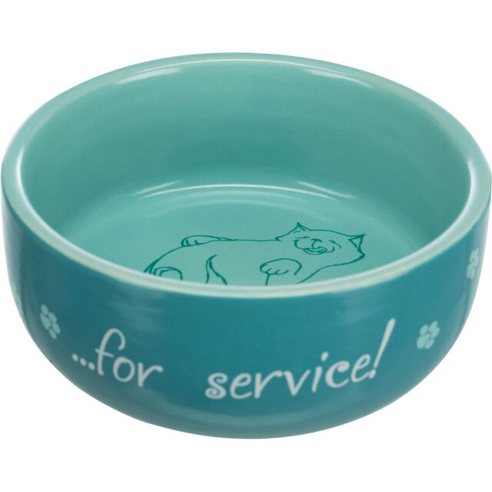 Trixie Keramiknapf Thanks for service! 