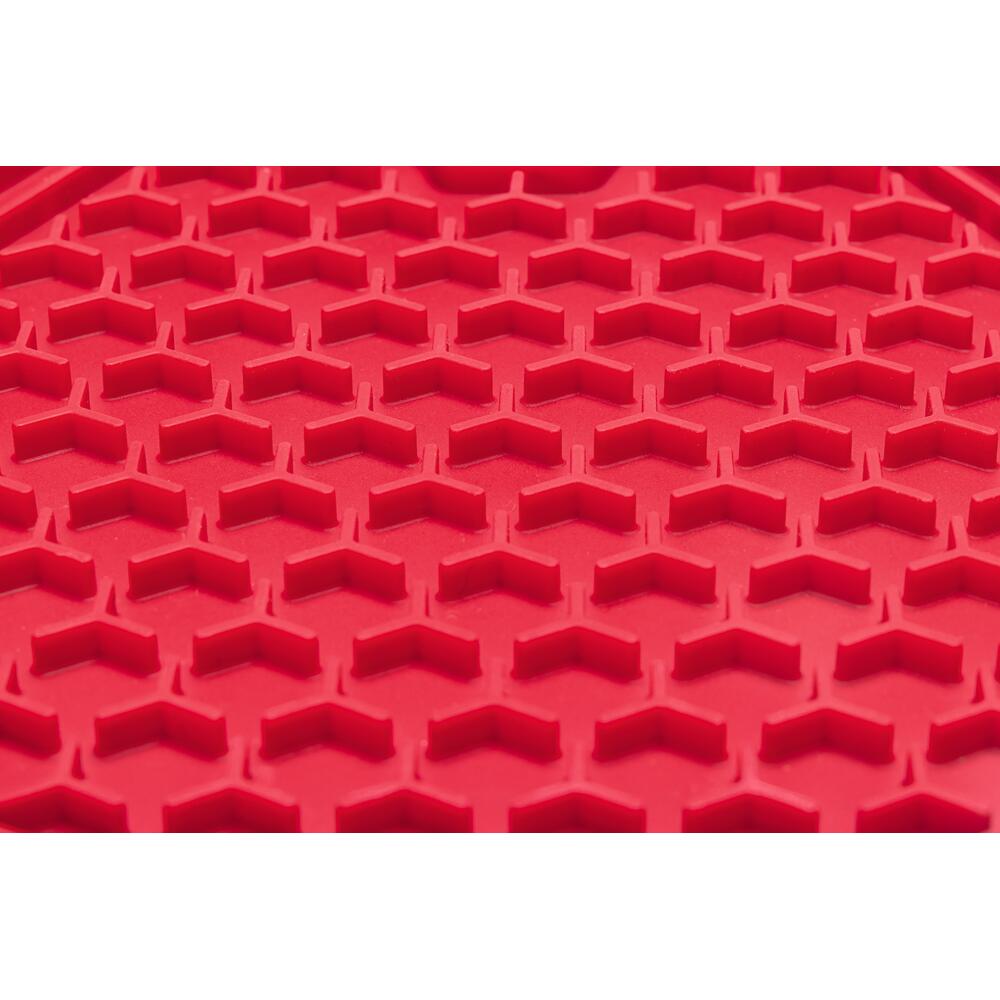 Beeztees Leckmatte Hexagon - pink 