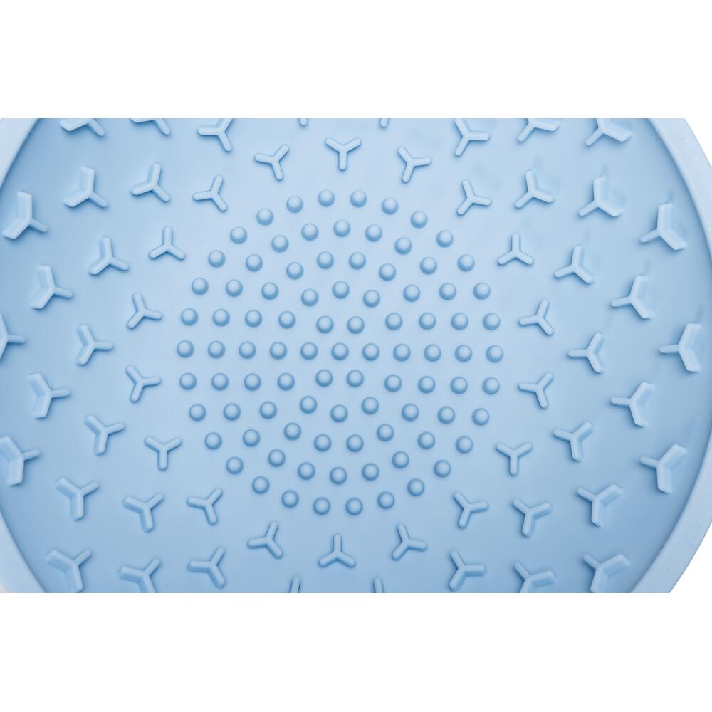 Beeztees Leckmatte Schale - hellblau 