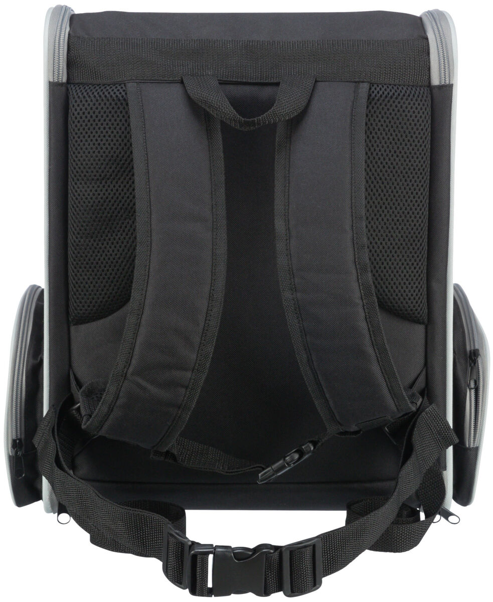 Trixie Rucksack Chloe - Hellgrau/Schwarz 