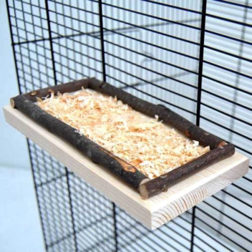 Vogelsitzbrett - 20 x 10 cm 