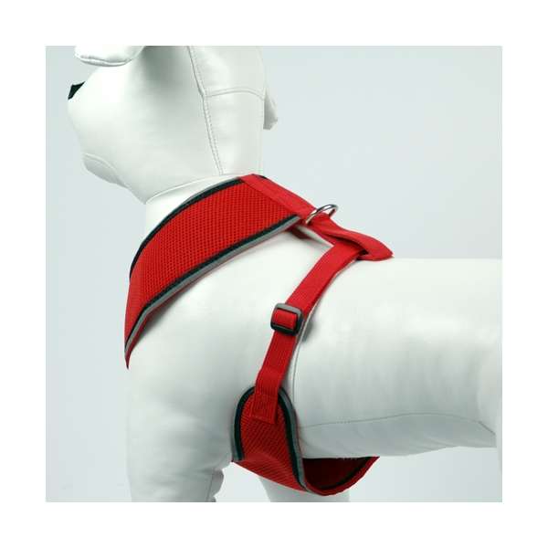 Pet-Star Softgeschirr / Netzgeschirr - Rot XL