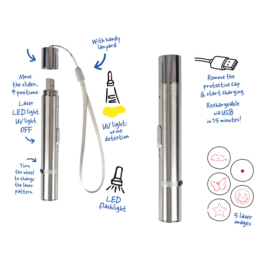 Duvoplus 7 in 1 LED-Laserpointer 