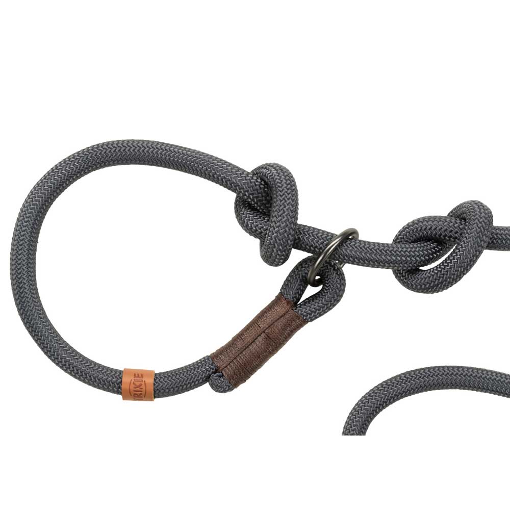 Trixie BE NORDIC Retrieverleine dunkelgrau / S-M