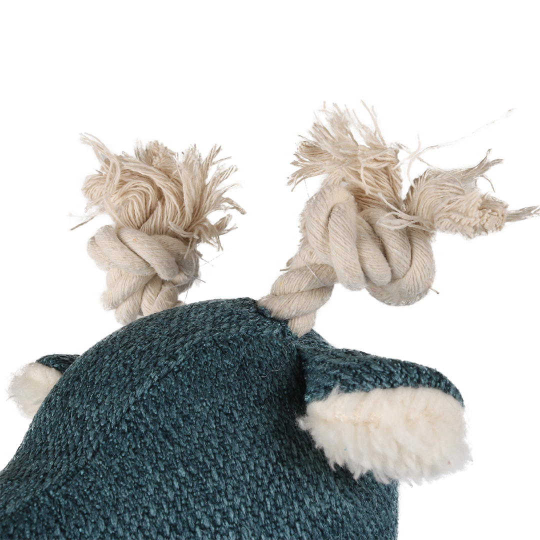 D&D Hundespielzeug Chenille George - blau 