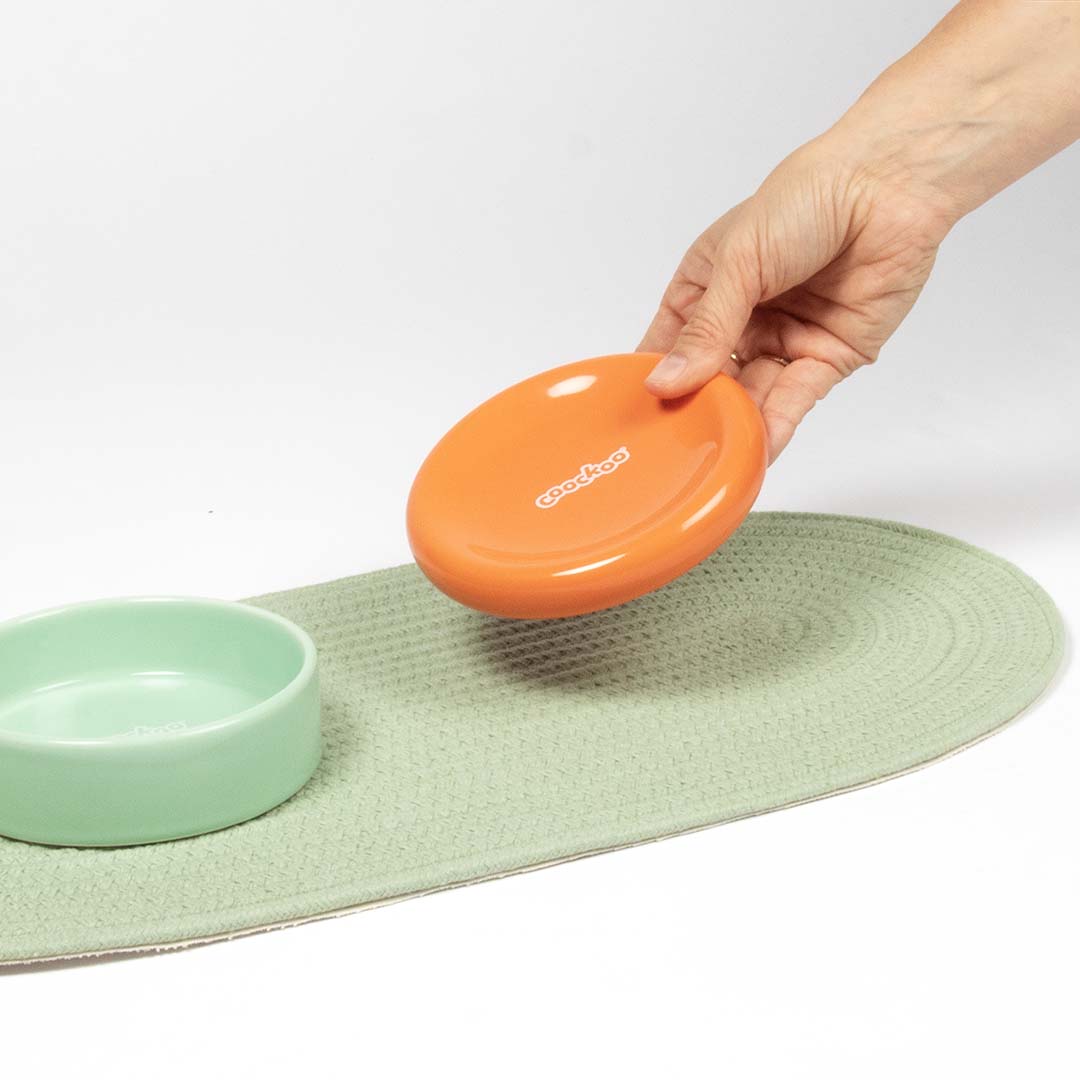 Coockoo Napfunterlage CRUMB CATCHER - grün 