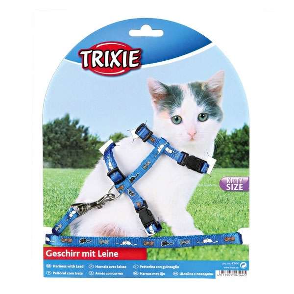 Trixie Kätzchen-Garnitur mit Katzenmotiv 