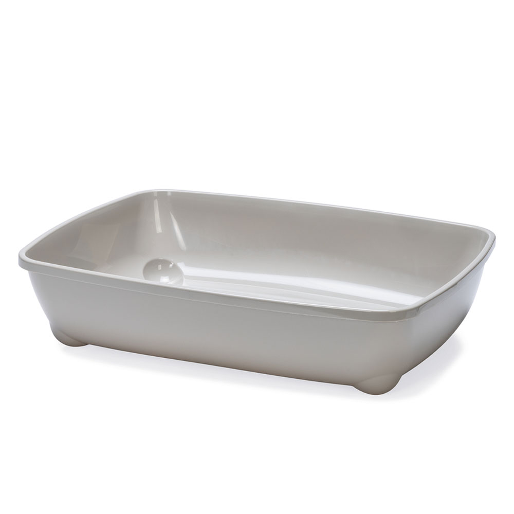 Karlie Katzentoilette mit Rand Arist-O-Tray - grau 50 x 38 x 14 cm