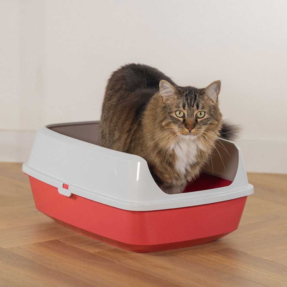 Karlie Eco Katzentoilette Mary Loo - koralle 