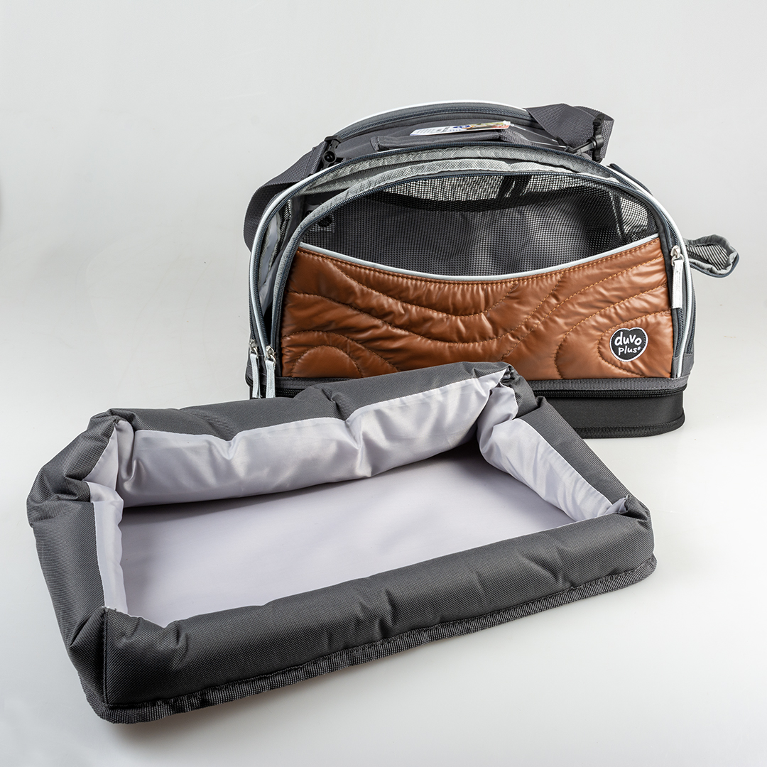 Duvoplus Tragetasche Paris 3in1 - karamell 