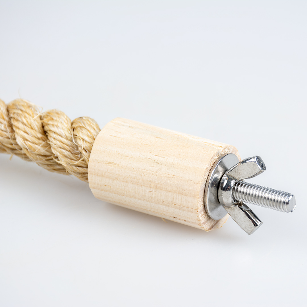 Duvoplus Sitzstange aus Baumwolle & Sisal 