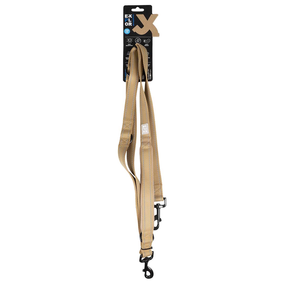 Duvoplus Trainingsleine EXPLOR Ultimate Fit Classic - honey gold 