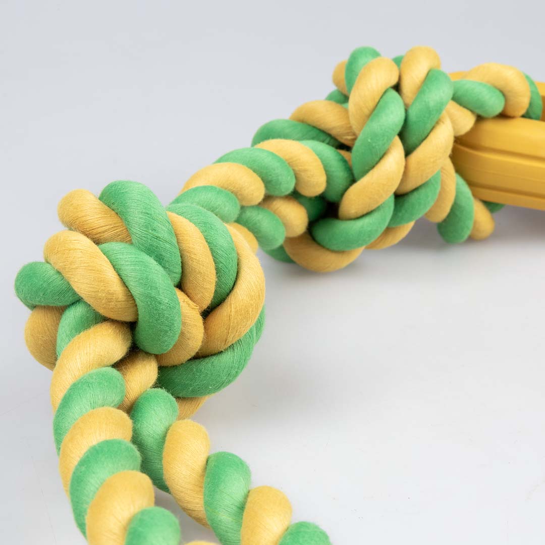 Duvoplus Rubrop Zerrseil mit Stick - gelb 